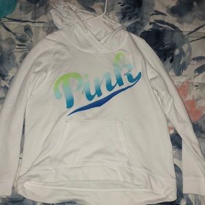 Pink hoodie